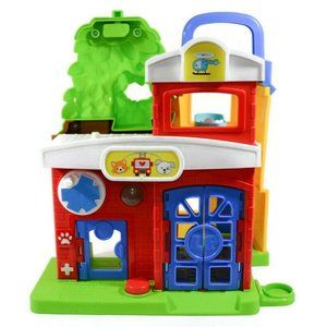 Fisher Price Little People Animal Rescue Adoption Center Playset Toy Incomplete